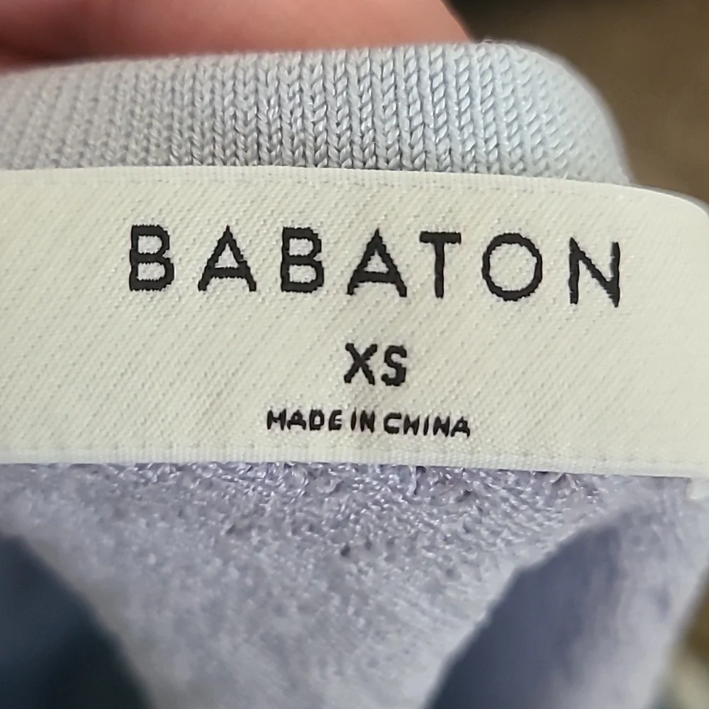 Babaton ARITZIA  Pointelle Sweater tank in Light Blue Size Xs - Picture 4 of 5